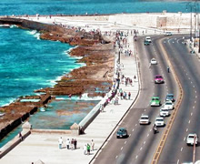 Malecon de La Habana CUBA